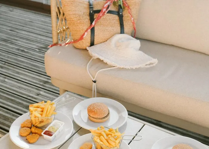 Klit Glamping ラグジュアリーテント *